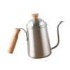 Long Spout Pour Over Coffee Kettle with Wooden Handle 304