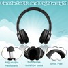 Woice Auriculares Blutooth para niños con micrófono, luces LED coloridas,