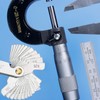 Thread Gauge, Metric Thread Gauge, Thread Template, Fine Thread Measuring