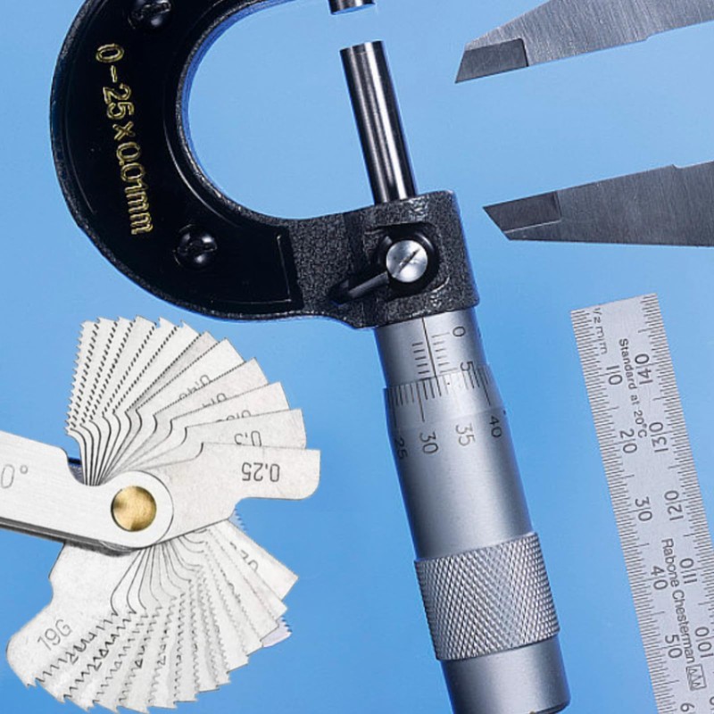 Thread Gauge, Metric Thread Gauge, Thread Template, Fine Thread Measuring