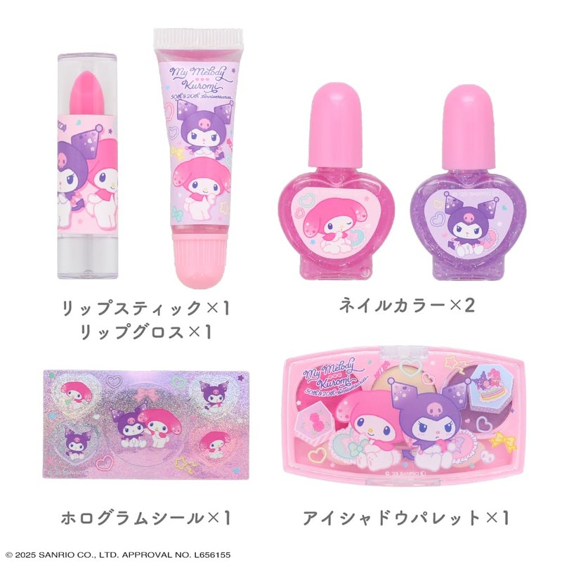 Shobido SA43885 Sanrio Sparkling Makeup Set (My Melody & Kuromi),