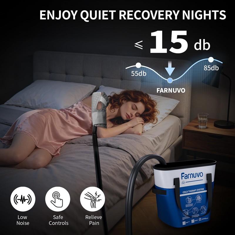 Portable Ice Machine for Knee Surgery Recovery & Sports Injury