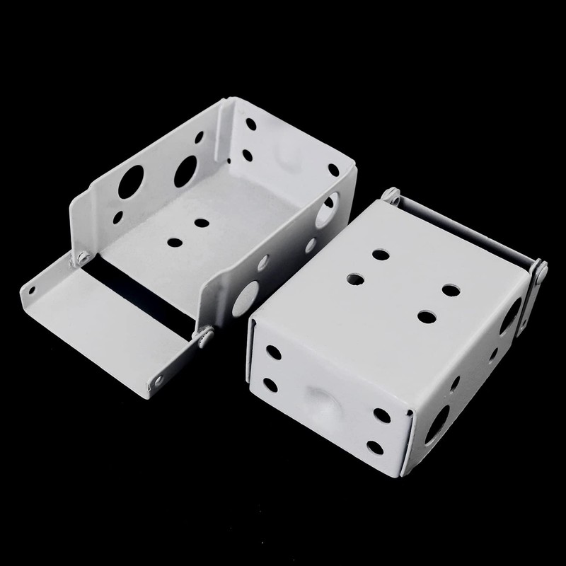 AXLIZER 4PCS 2SETS Blind Installation Brackets Blind Brackets Low Profile