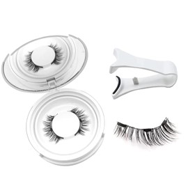Ginani Magnetic Lashes,Ginani Magnetic Eyelashes Kit,Magnet Eyelashes with Applicator Natural Look,Reusable No Glue Needed Soft Lashes(Natural)