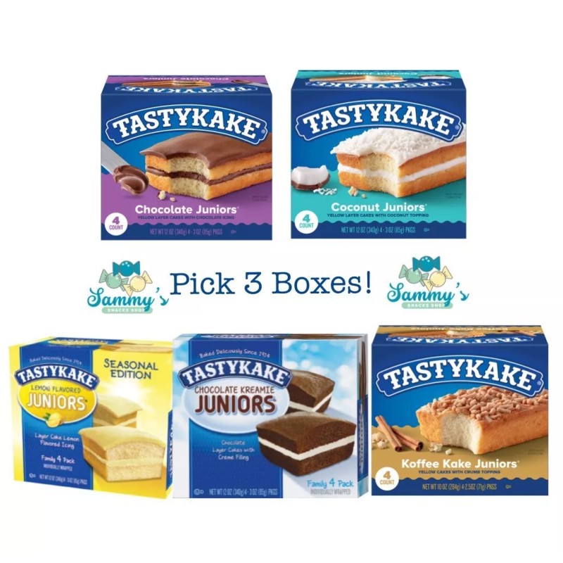 Tastykake Assorted Juniors Pick Your Own 3!