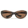 SPEED ADDICT BIKER SHADE WIND GUARD (BROWN/CLEAR x POLARIZED BROWN)