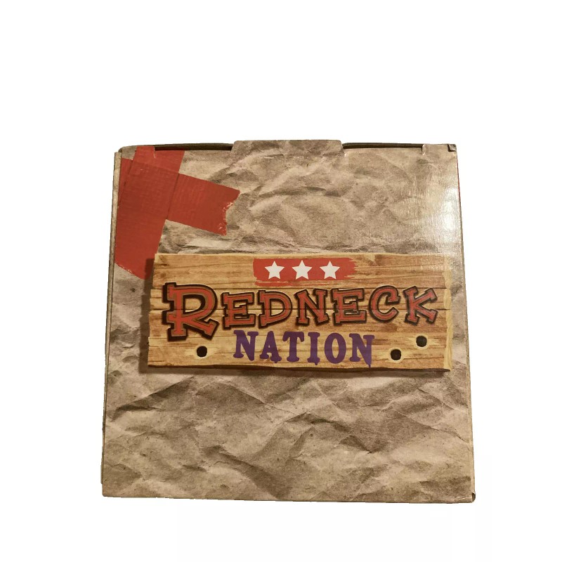 Redneck Nation 15” Humorous Novelty Plunger Holiday Christmas Tree Gift