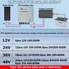 GXELZK Hardcover 6 Strings Solar Combiner Box 80A DC Main