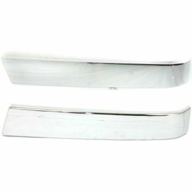 Parts N Go 2003-2007 Silverado Silver Grille Trim Molding Set Front Driver & Passenger Side Left Right GM1212105 GM1213105 10397973 10397972