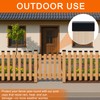 (8 PCS) 2x4 Wood Post Rubber End Caps (1.57" x