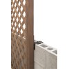 Takasho Lattice Post 2x4 Material Fixing Bracket for 3.9 inches