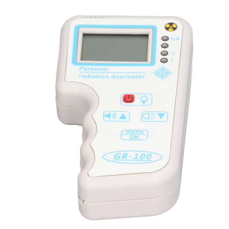 Nuclear Radiation Detector Monitor High Accuracy Sound Light Alarm Portable