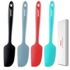 Mini Silicone Spatula - BPA Free Pro-Grade 600ºF Heat-Resistant Non-Stick