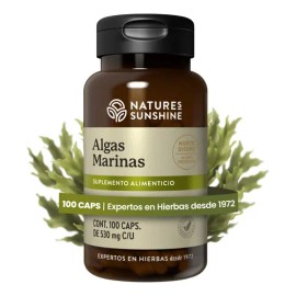 Nature's Sunshine | Algas Marinas | Fibra Y Mineral Esencial