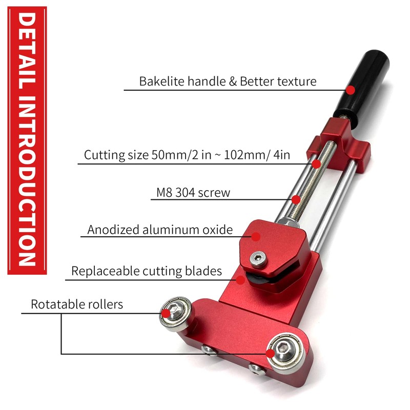 minlen Aluminum Oil Filter Cutter, Universal Oil Filter Cutting Tool