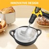 3Pcs Hand Mixer Electric Attachments Set for Drill, HOMICOZY Stainless