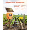 1J 10kV Solar Powered Fence Charger 1.86 Mile Range Electric