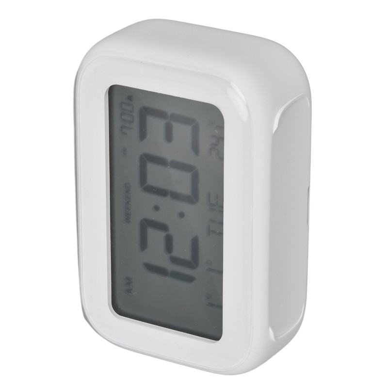Mini Digital Alarm Clock with LCD Screen Snooze Function 12H
