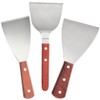 Cabilock 3pcs Stainless Steel Pancake Spatula Set Steak Spatulas Burger