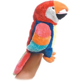 Aurora® Interactive Hand Puppet Petey™ Stuffed Animal - Storytelling Adventures - Playful Learning - Multicolor 12 Inches