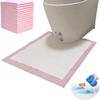 Toilet Floor Protector From Urine 15 Pack Disposable Toilet Mats