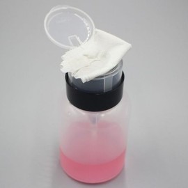 Nail remover pump bottle, acetone remover empty container, 200ml / 네일 리무버 펌프용기 아세톤 리무버 공병 통 200ML
