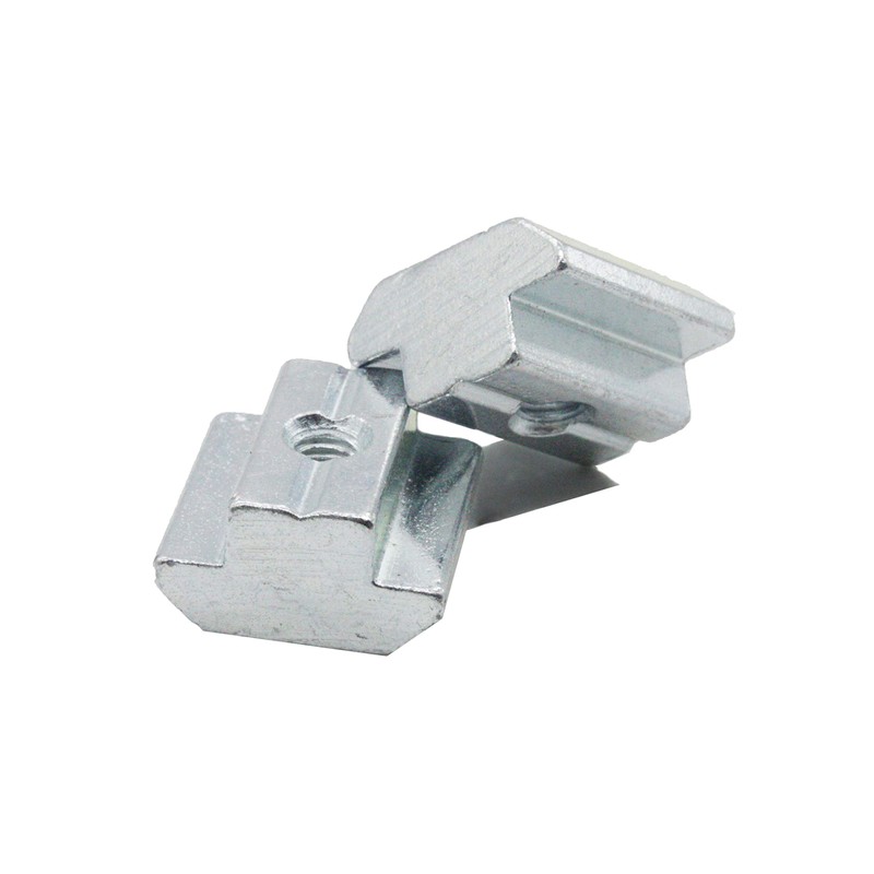 T-Slot Nut Heavy Steel B-Type Nut 6.50 Pieces, Thread Diameter