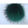 Chunxiao DIY Raccoon Fur Pom Pom Ball with Press Snap