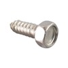 20x Hexagon Tapping Screws 6.3 x 19 mm Stainless Steel