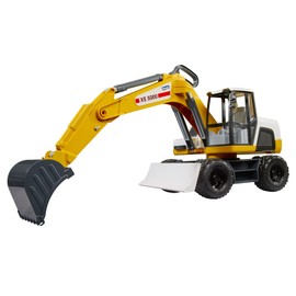 Bruder 03413 Mobile Excavator Yellow/White