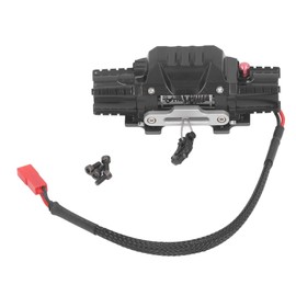 RC Dual Motor Winch 1/10 Aluminum Alloy Metal Automatic Simulated Remote Control Car for SCX10 Type B