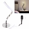 SShaped LED Spiral Table Lamp Reading Light Small Night Light