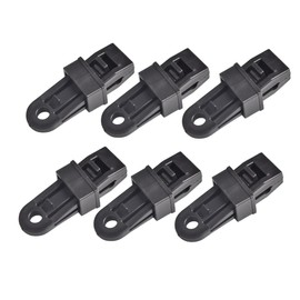 OHPHCALL 10pcs Windproof Tent Clamps Clips for Awnings Tarp and Tent Safety Easy to Install Outdoor Camping Essentials