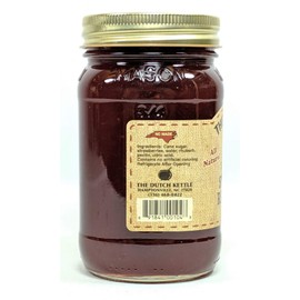 The Dutch Kettle Amish Homemade Style Strawberry Rhubarb Jam 2 - 19 Oz Reusable Jars