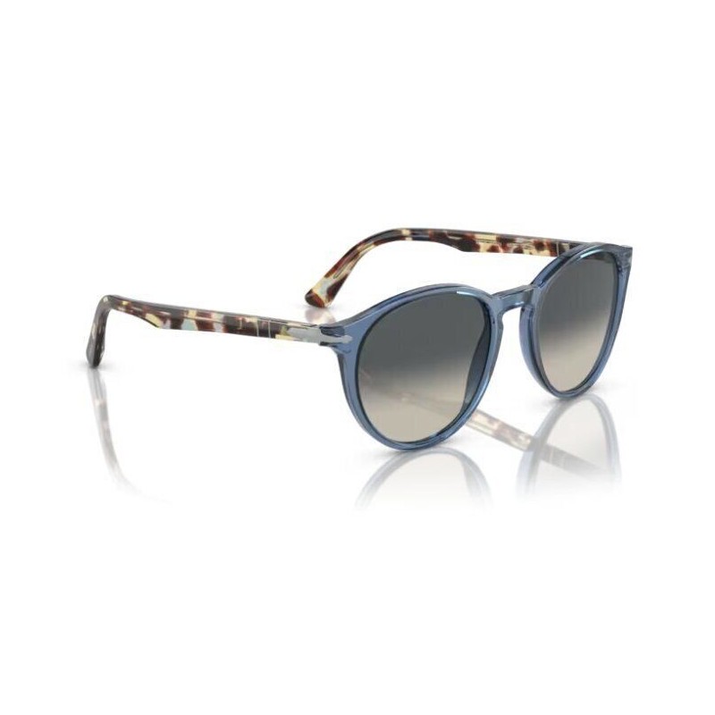 Persol 0PO3152S 120271 52mm Transparent Navy/Grey Men's Sunglasses