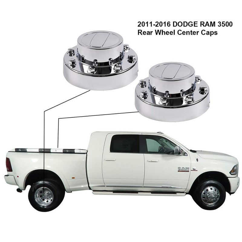 CHEDA Compatible with Dodge Ram 3500 1-Ton Dually 2011-2016 Rear