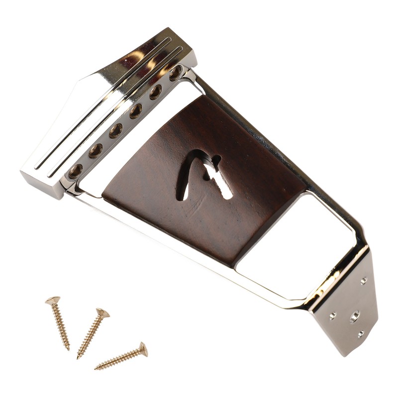 6 String Guitar Bridge Tailpiece Sound Improvement Lightweight Wear Resistant
