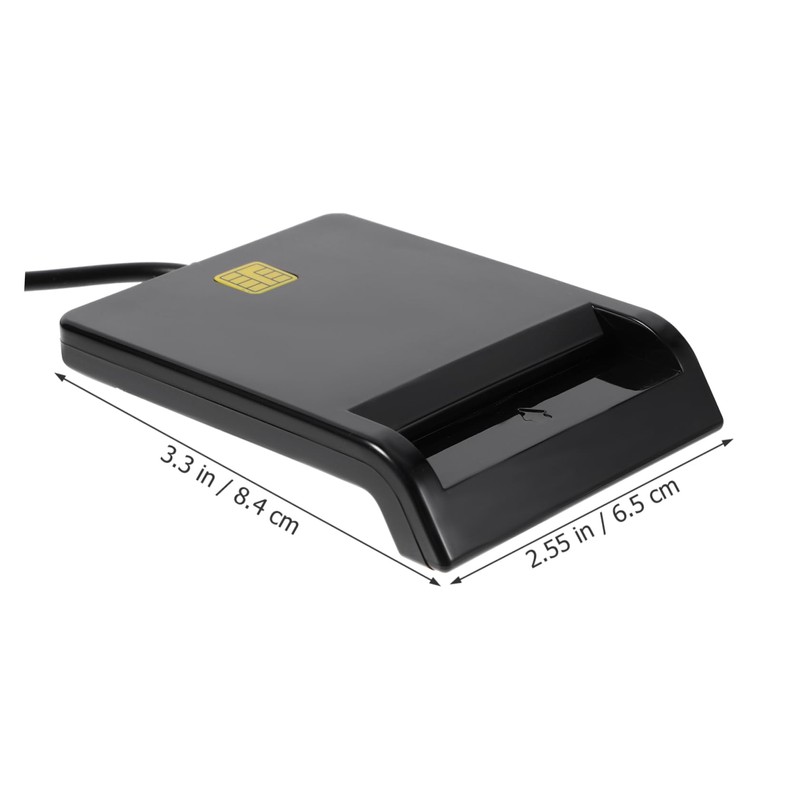 Ipetboom Portable USB Smart Card Reader for Windows Vista Multi