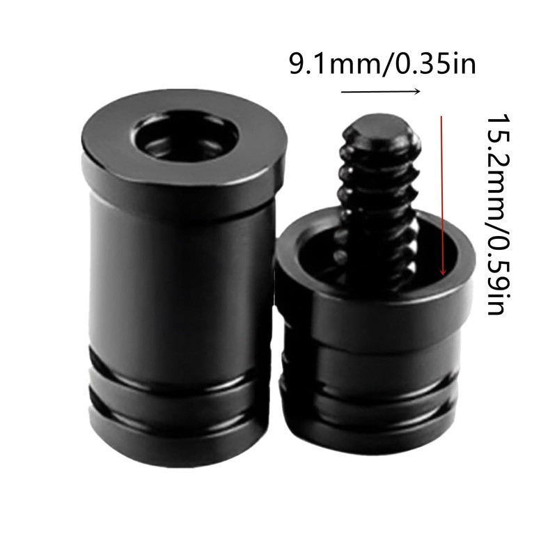 Selxran Stick Joint Protector, 3/8x10 Pool Joint Thread Cap Pool