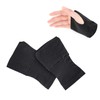 F Season Pack of 2 Black Wrist Brace Fits Carpal