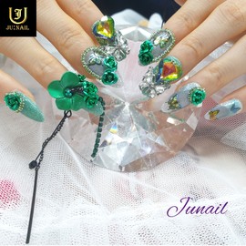 ❣High quality Secret Garden handmade nail tips - Long stiletto / ❣고품격 비밀정원 수제네일팁 - 롱스틸레토