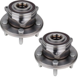 PAROD [Set of 2 513324 Front Wheel Hub & Bearing Assembly Compatible with 2011-2023 Dodge Durango, 2011-2021 Jeep Grand Cherokee, 2022 Grand Cherokee WK,5Lugs