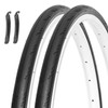 MOHEGIA 700x28C Road Bike Bicycle Tire 2-piece set: 700C 28-622mm
