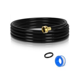 (7 Length Options) Dehumidifier Drain Hose with 3/4 Inch FHT Connector, Featuring Rust-Resistant Brass Fittings for Leak-Proof Connection, Perfectly Compatible with Most Dehumidifier Brands