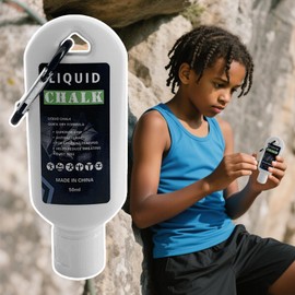 Liquid Chalk Gym - Rock Climbing Grip Fluid | 50ml Long Lasting Liquid Chalk for Dancing Bouldering Gym Weightlifting Pole Dance Rock Climbing Workout