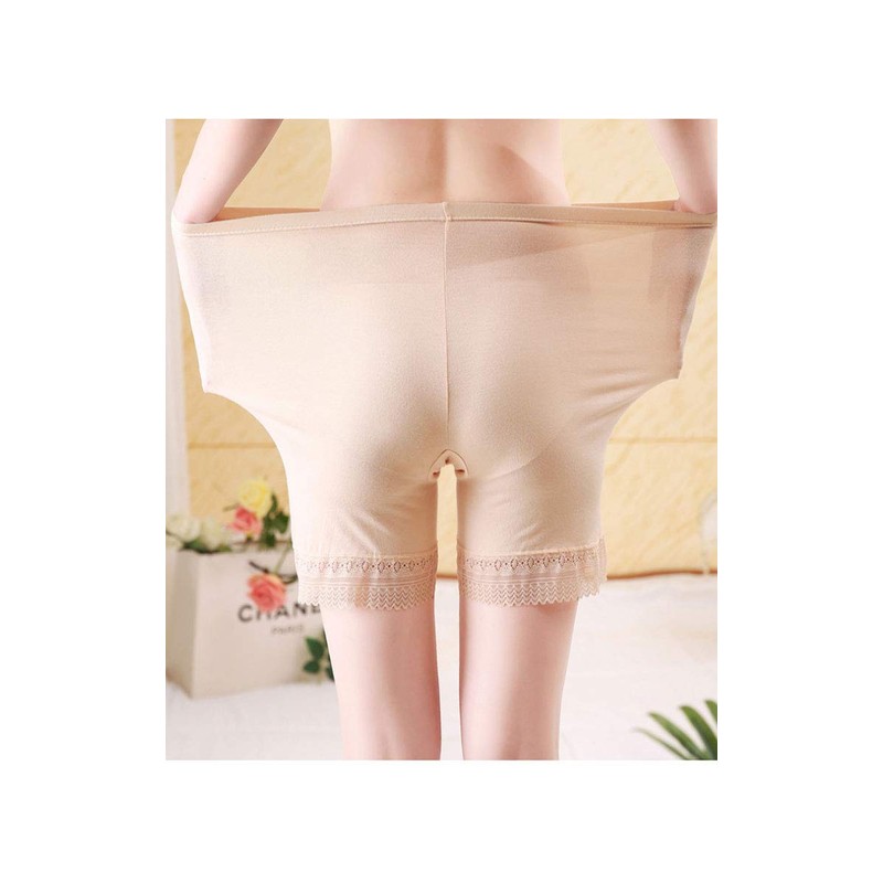 Gold Japan Women's Pants, Large Size, Spats, Crotch, Stretch, Lace,