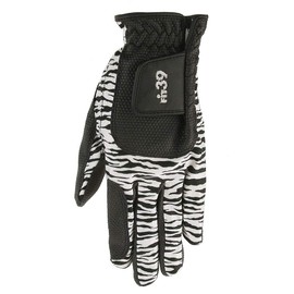 MIC 39 GOLF FIT39 Gloves Unisex MGF-220N Left Hand Worn Right Handed Zebra/Black S