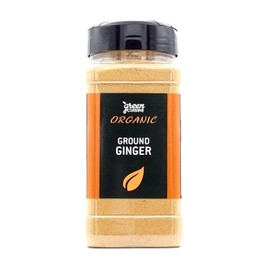 Organic Ginger Powder | 220g | Organic Ground Ginger | Certified Organic Ground Ginger by Green Cuisine