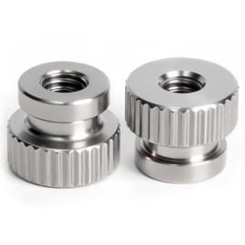 Numano（2-Pack for Stop Rod Nut Screws Compatible with Bach Stradivarius Trumpet First & Third Slide Enhance Tuning Stability & Performance