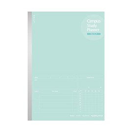 KOKUYO Campus Study Planner Daily A5, Mint Green (ã-Y82MD-G)